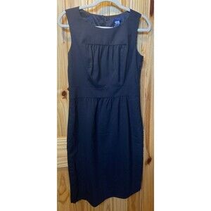 J. Crew Shift Dress Black Size 6